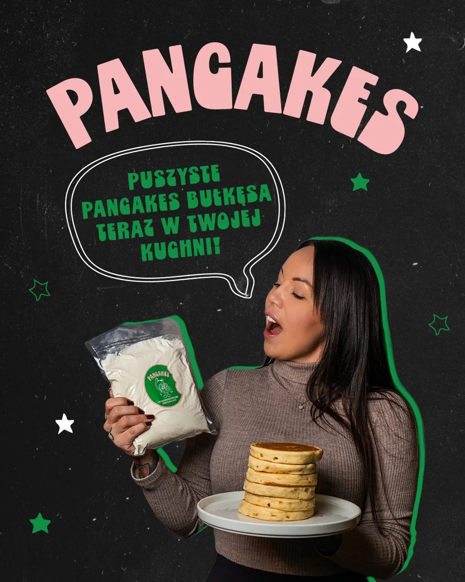 Mieszanka do pancakes BUŁKĘSA w słoiku — produkt prezentowy